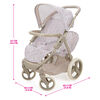 Doll Mabelle Twin Stroller, Little Flora