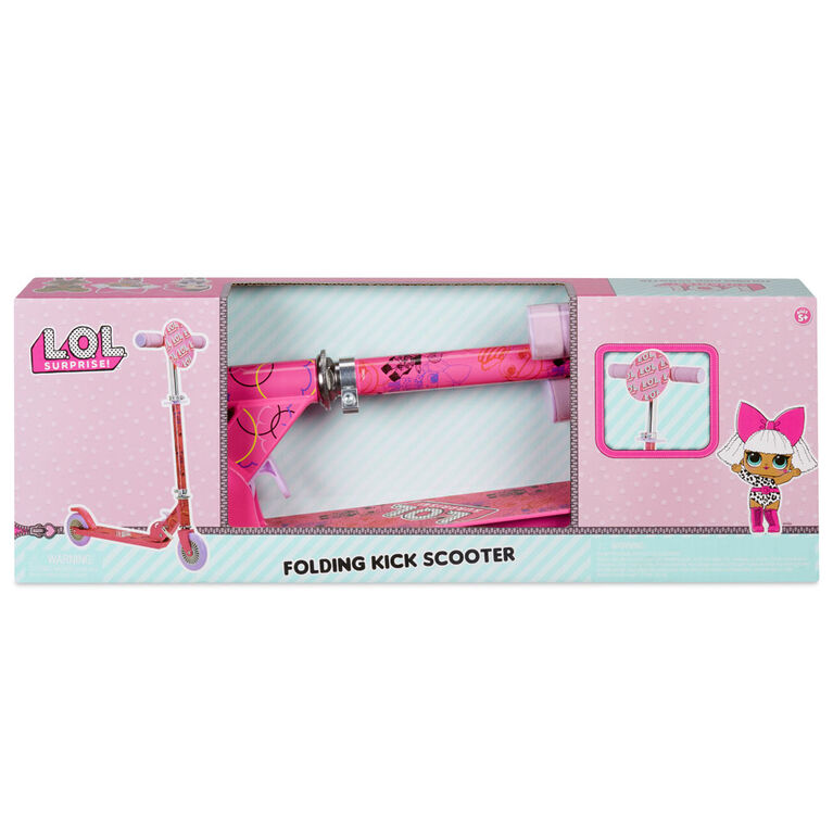 LOL Surprise! Folding Kick Scooter - Pink