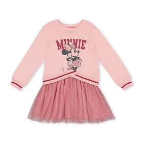Minnie Mouse Fleece Dress Pink 5/6