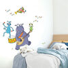 Wall Stories Kids Wall Stickers - Discover Music - Interactive Animal Wall Stickers for Kids Bedrooms - Large Peel and Stick Wall Decals with Free Play and Activity App