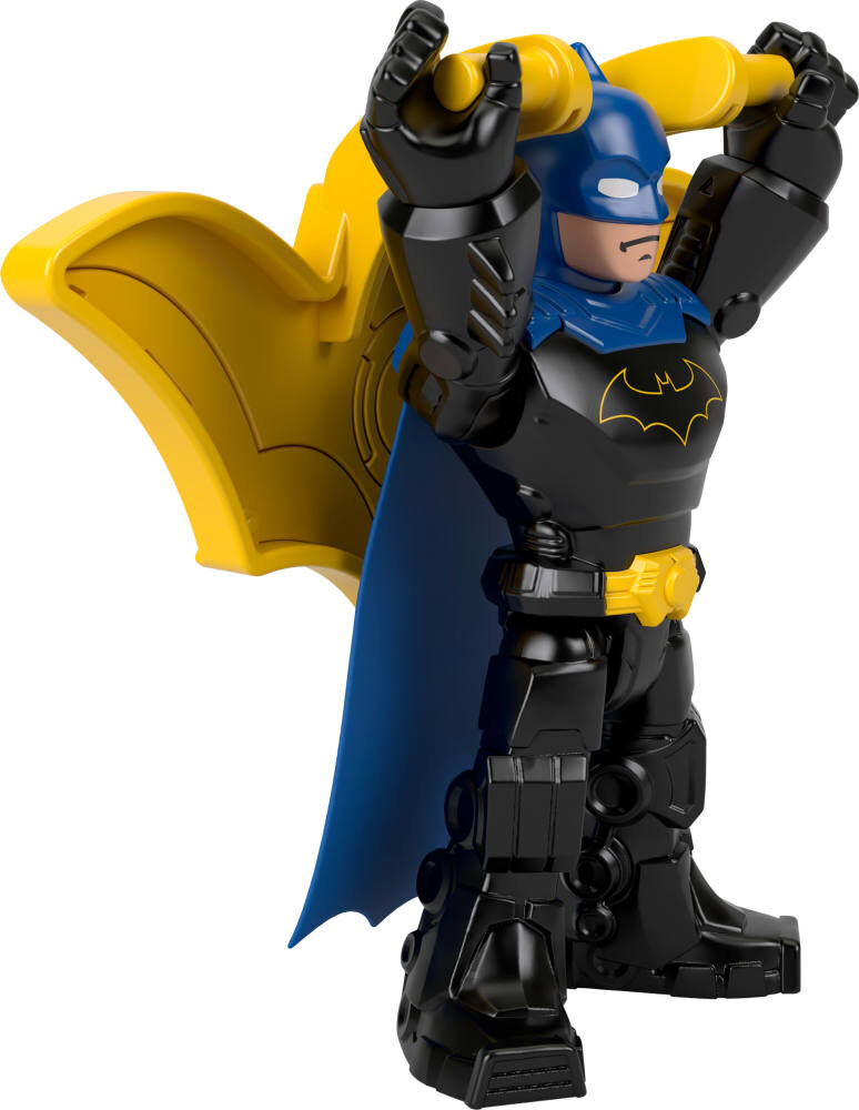 Fisher-Price Imaginext DC Super Friends Metal Force Batman Action Figure & Accessories Set, 3-inch