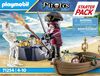 Playmobil - Starter Pack Pirate with Rowing Boat