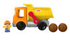 Fisher-Price - Little People - Camion à benne Travail en equipe - Édition anglaise