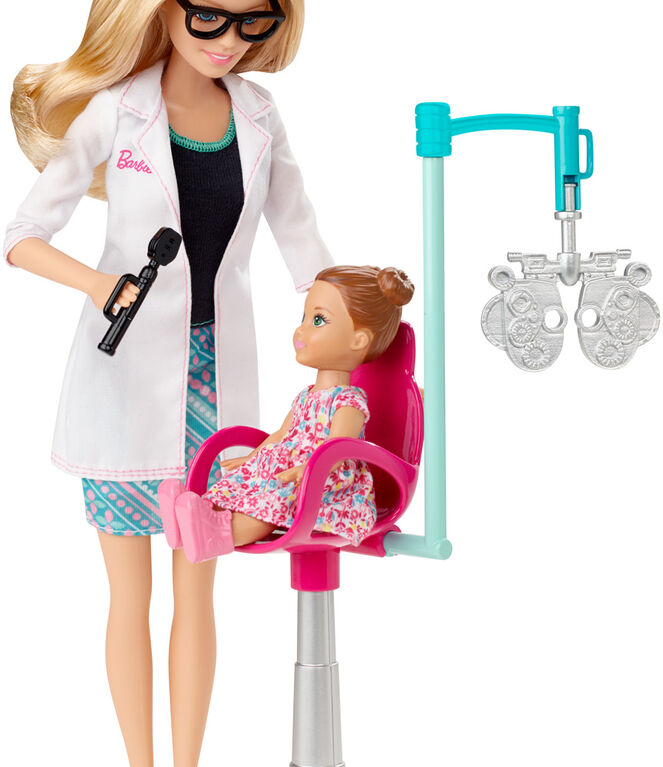 Barbie - Careers Eye Doctor Doll & Playset