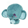 GUND Drops, Tony Trunks, Animal en peluche expressif premium, turquoise, 15,2 cm