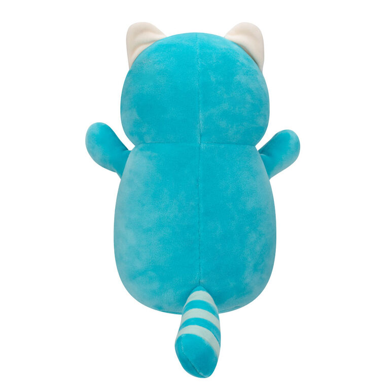 Squishmallows HugMees 10" - Vanessa the Teal Red Panda with Rainbow Belly