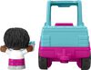 Fisher-Price Little People Barbie Toy Pick Up Truck and Figure, Toddler and Preschool Toy