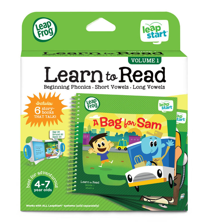 LeapFrog LeapStart J'apprends à lire, volume 1 - livre d'activités - édition anglaise