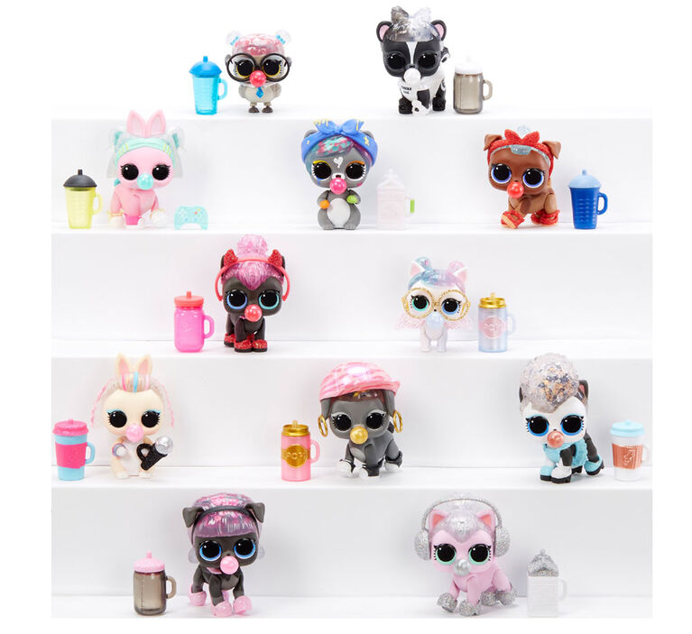 LOL Surprise Glitter Color Change Pets with 5 Surprises
