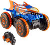 Hot Wheels Monster Trucks Tiger Shark Climber RC Vehicle, Battery-Powered Remote-Control Toy Truck