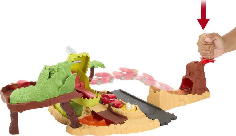 Disney Pixar Cars On the Road Dino Playground Playset