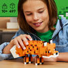 LEGO Minecraft The Fox Building Toy for Boys, Girls, & Kids, Ages 10+ - Room Decor for Gamers - 21588