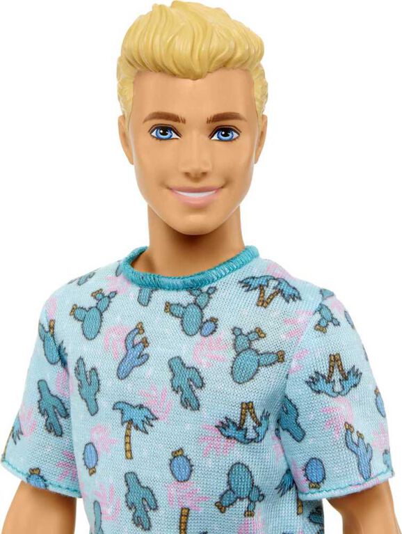 Barbie Ken Fashionistas Doll #211 with Cactus Tee