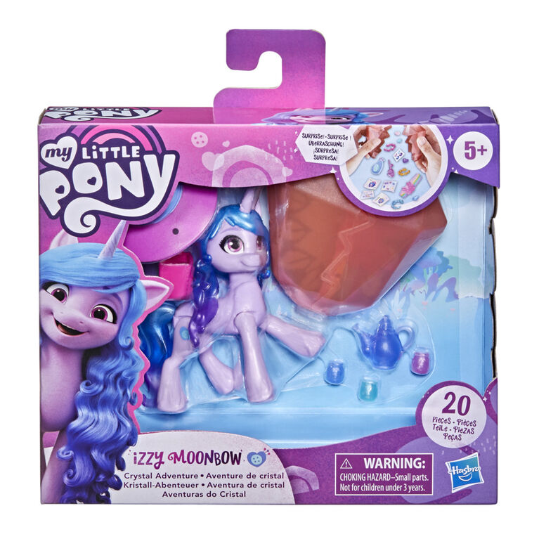 My Little Pony: A New Generation Movie Crystal Adventure Izzy Moonbow -  Purple Pony