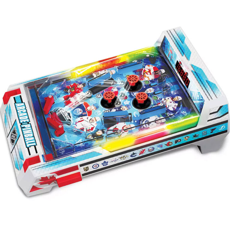 Ambassador Games: NHL Arcade Pinball - Light & Sound Tabletop Sports Game