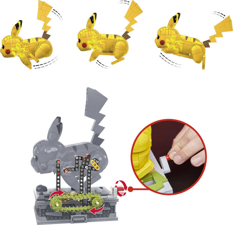 ​MEGA - Pokémon - Pikachu en mouvement