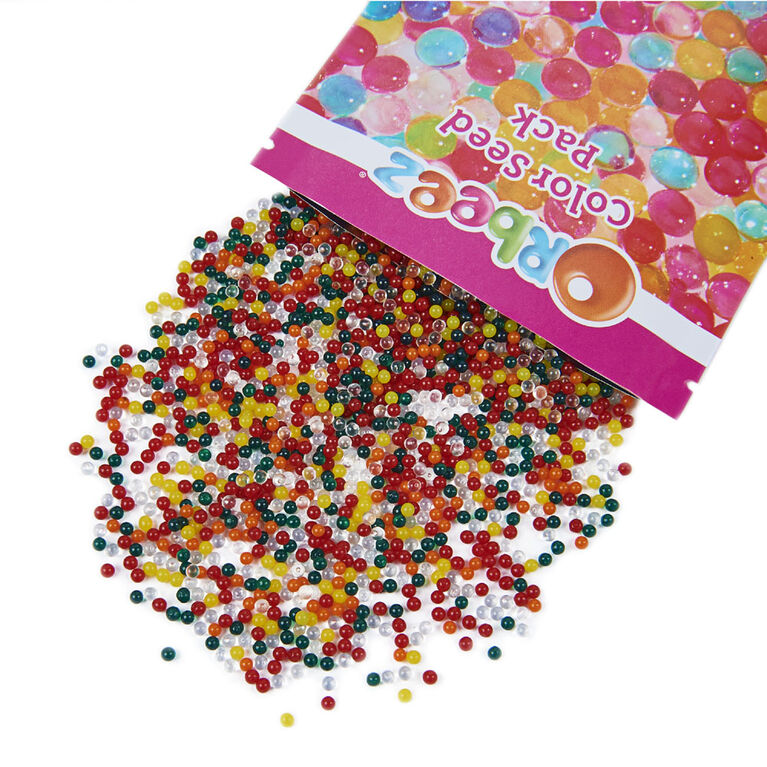 Orbeez, paquet de billes colorées Spa contenant 1 000 petites billes Orbeez à faire gonfler