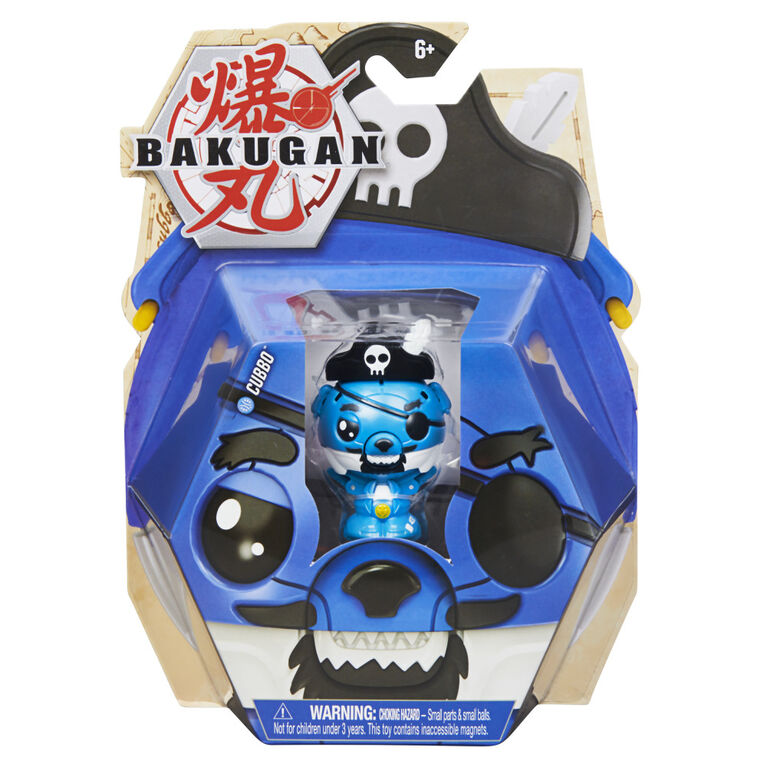 Bakugan, Pirate Cubbo Pack, Geogan Rising Transforming Collectible Action Figures