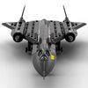 Dragon Blok -  Force Aerienne: Avion-Espion Noir SR71 - Notre exclusivité