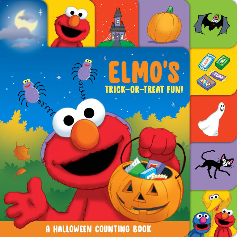 Elmo's Trick-or-Treat Fun!: A Halloween Counting Book (Sesame Street) - Édition anglaise