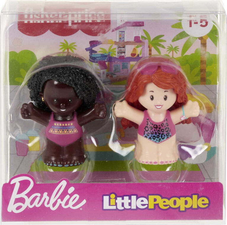 Little People - Barbie - Coffret figurines - Baignade