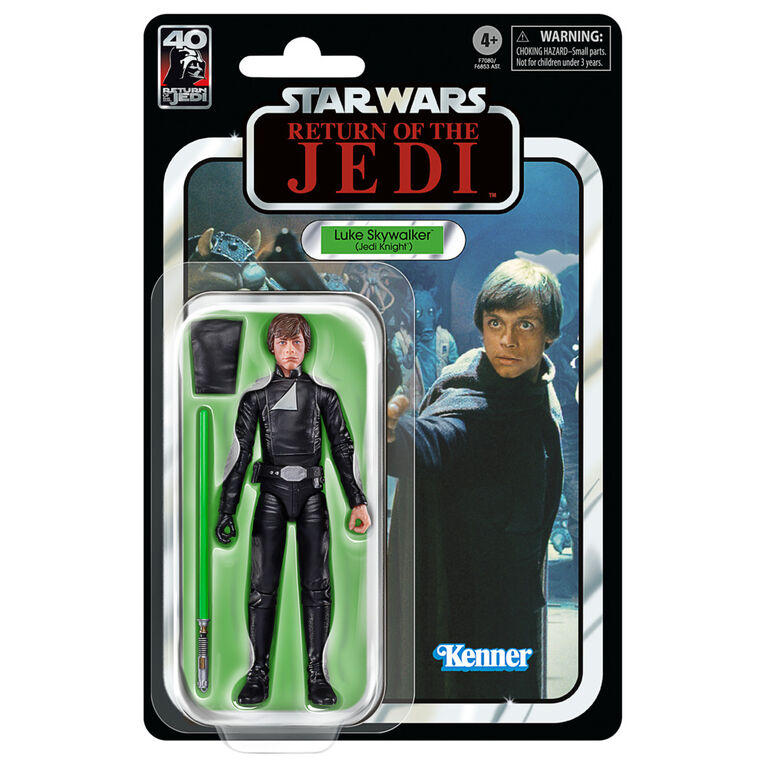 Star Wars The Black Series Luke Skywalker (Jedi Knight), Star Wars: Return of the Jedi 40th Ann 6-Inch Action Figures