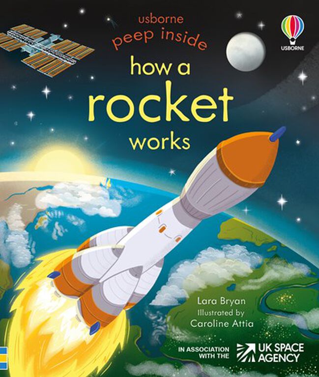 Peep Inside: How a Rocket Works - English Edition