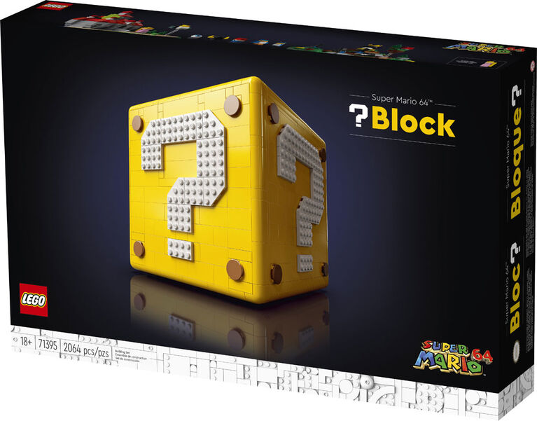 LEGO Super Mario 64 Question Mark Block 71395 Building Kit (2,064 Pieces)