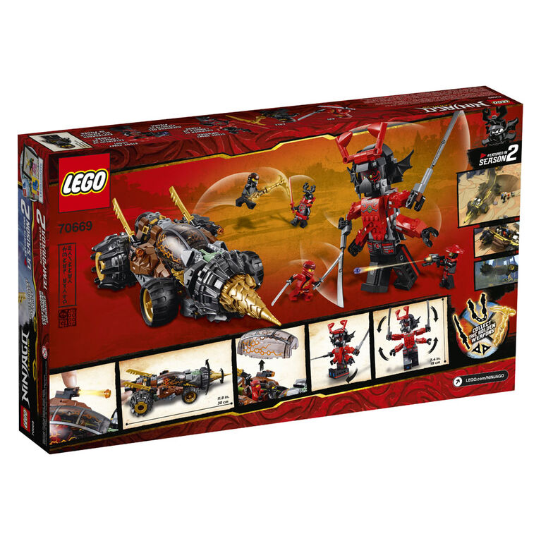 LEGO Ninjago La foreuse de Cole 70669