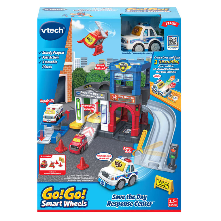 VTech Tut Tut Bolides Super Centre de secours interactif - Édition anglaise