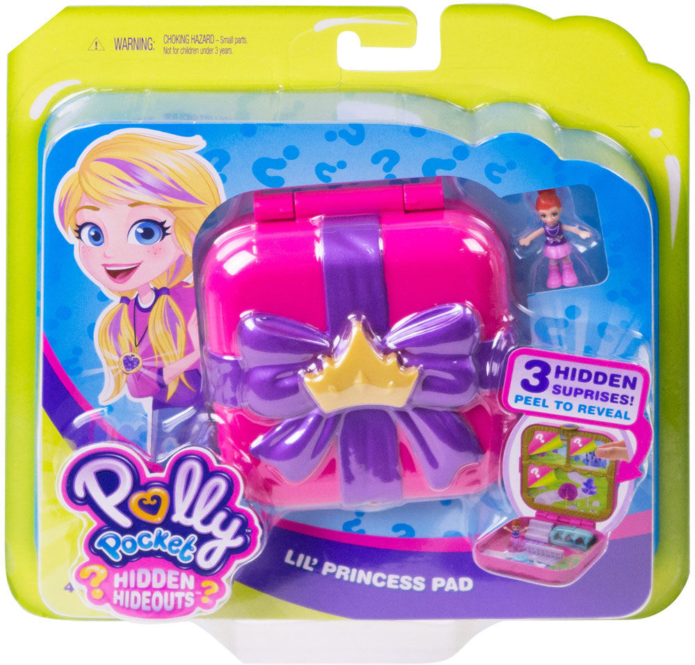 Polly Pocket Hidden Hideouts Lil Princess Pad Toys R Us Canada