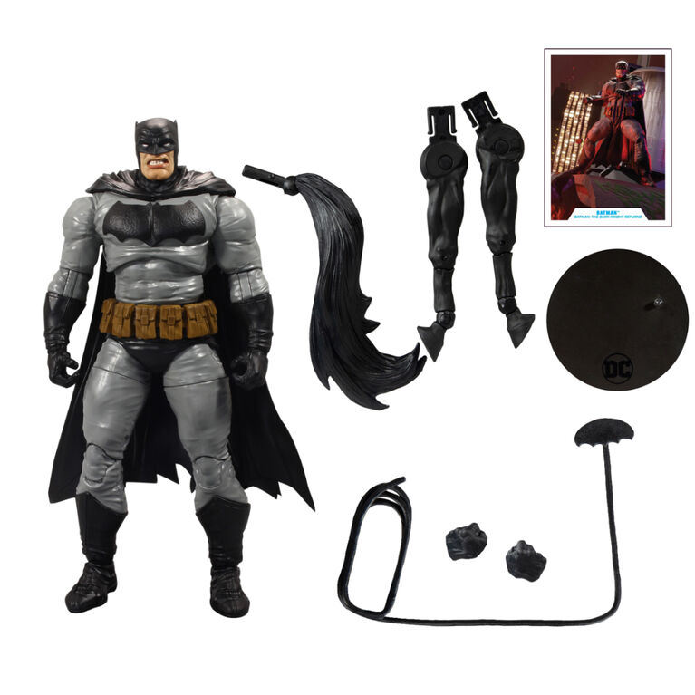 DC Multiverse: DC Comics Dark Knight Returns - Batman Figurine with Build-A Batman Horse piece