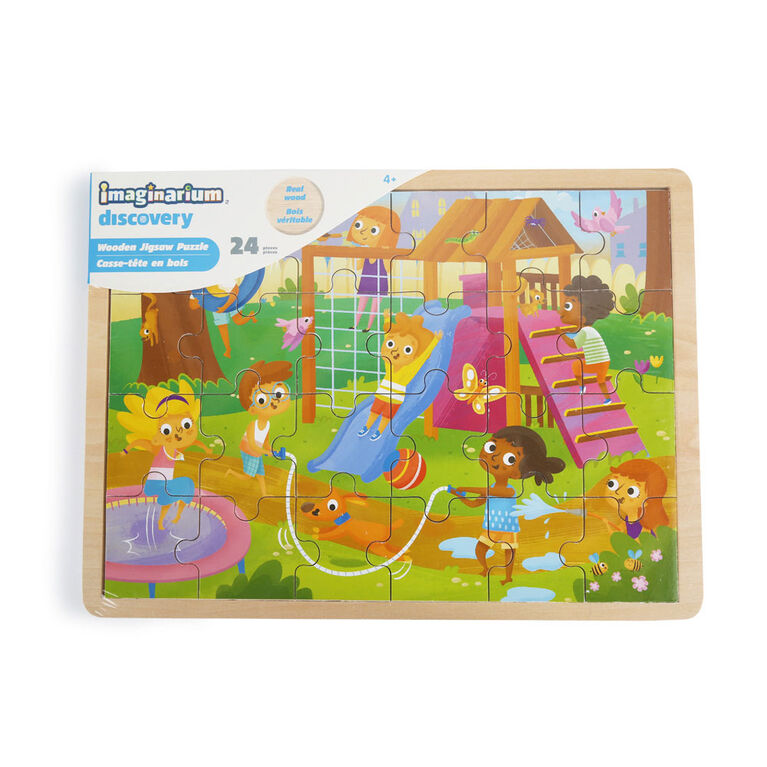 Imaginarium Discovery - Wooden Jigsaw Puzzle Assortment - Park