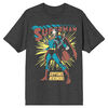 DC Comics Superman Kryptonite Vintage Grey T-Shirt-Small
