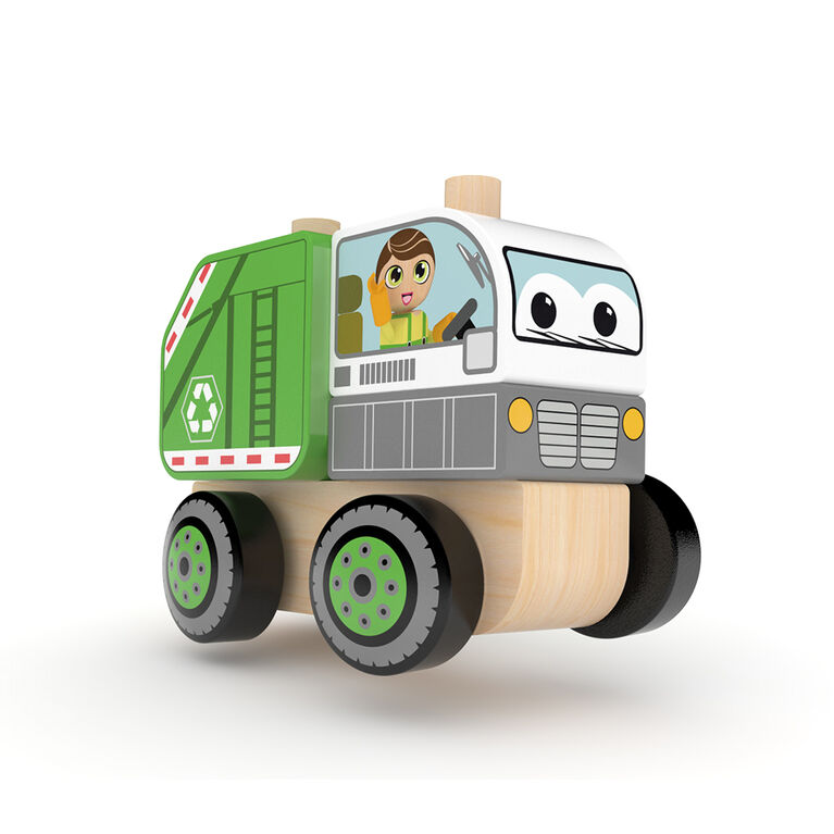 J'Adore Garbage Stacking Truck