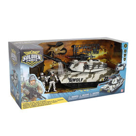 Soldier Force Tundra Patrol Tank Playset - R Exclusive