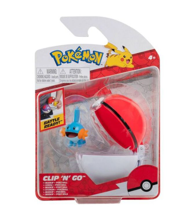 Pok&eacute;mon - Clip 'N Go - Draby (Bagon) et Pok&eacute; Ball