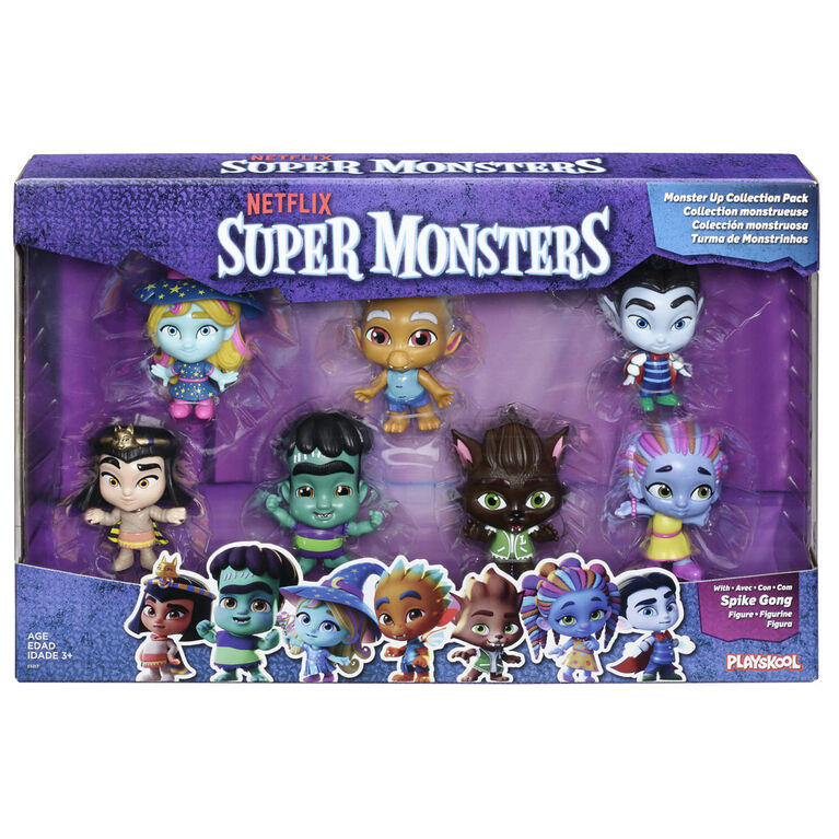 Netflix Super Monsters Figures Monsters Up Collection 7-Pack