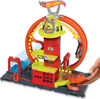 Hot Wheels City Super Loop Fire Station