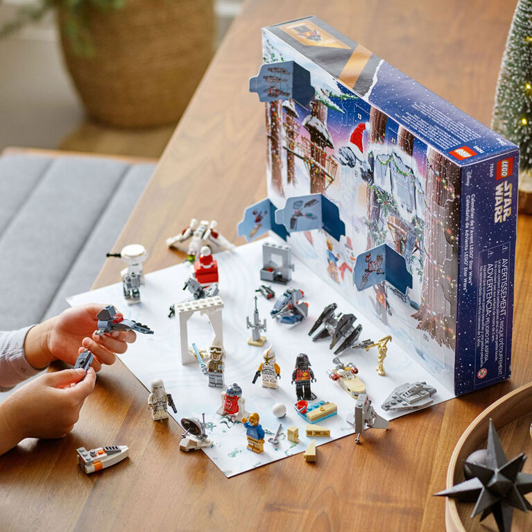 LEGO Star Wars Advent Calendar 75340 Fun Toy Building Kit for Kids (329