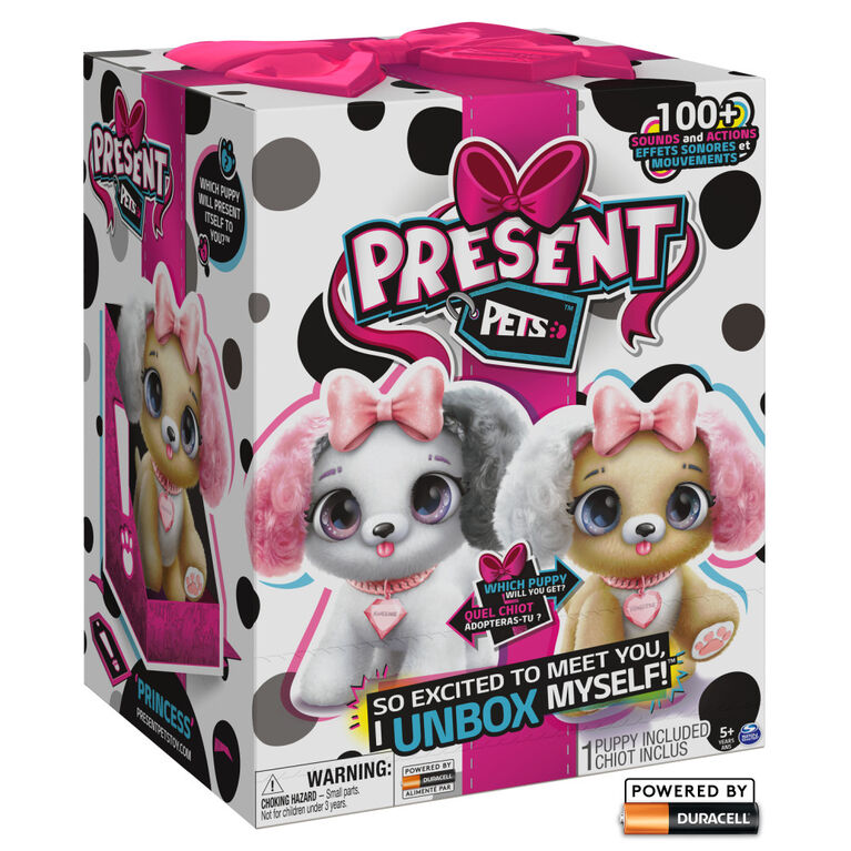 Present Pets, Fancy Surprise Interactive Plush Pet Toy - One pet per purchase