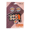 Gabba Goods Ecounteurs avec Micro,Sushi en silicone - Édition anglaise