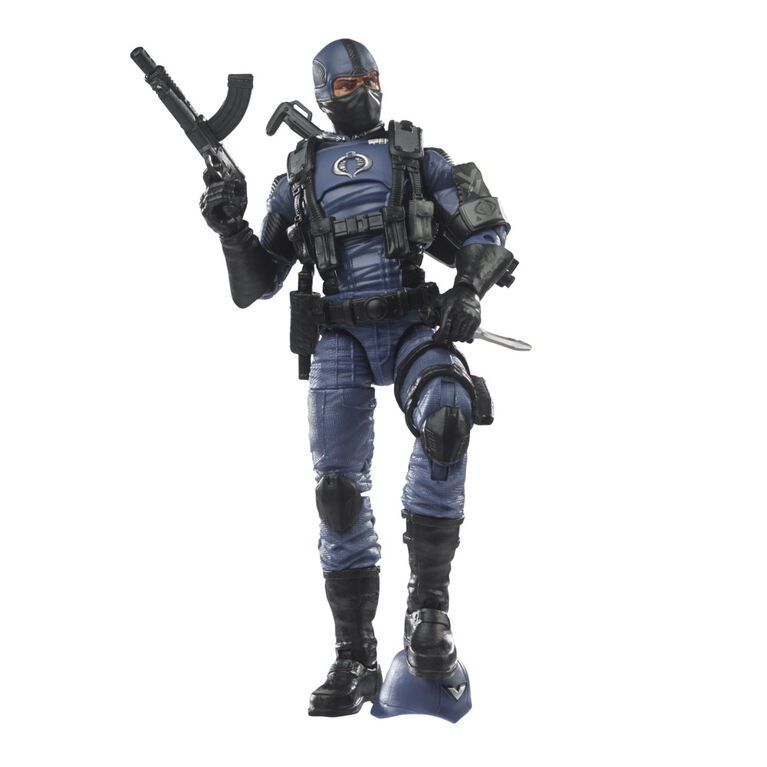 G.I. Joe Classified Series Cobra Officer Action Figure 37 Collectible Premium Toy, Custom Package Art