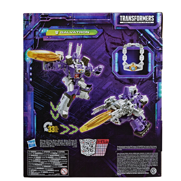 Transformers Toys Generations Legacy Series Leader Galvatron Action Figure