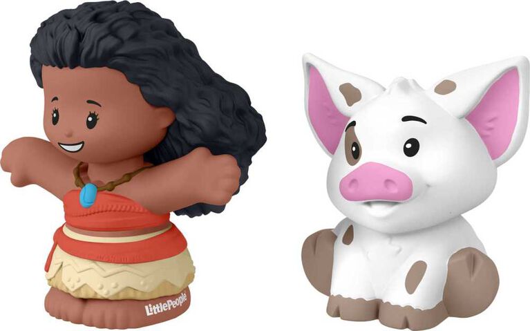 Fisher-Price Little People Princesses Disney Moana et Pua, 2fig.