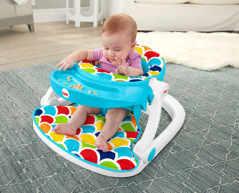 Fisher-Price Sit-Me-Up Floor Seat with Toy Tray