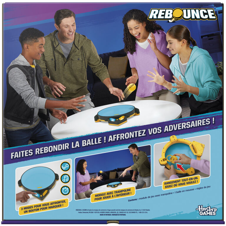 Rebounce Indoor and Outdoor Electronic Action Game - French Version Rebounce Indoor and Outdoor Electronic Action Game - French Version