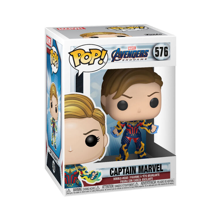 Figurine en Vinyle Captain Marvel Par Funko POP! Avengers: Endgame