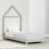 Sweedi Twin Bed House Frame Sage Green
