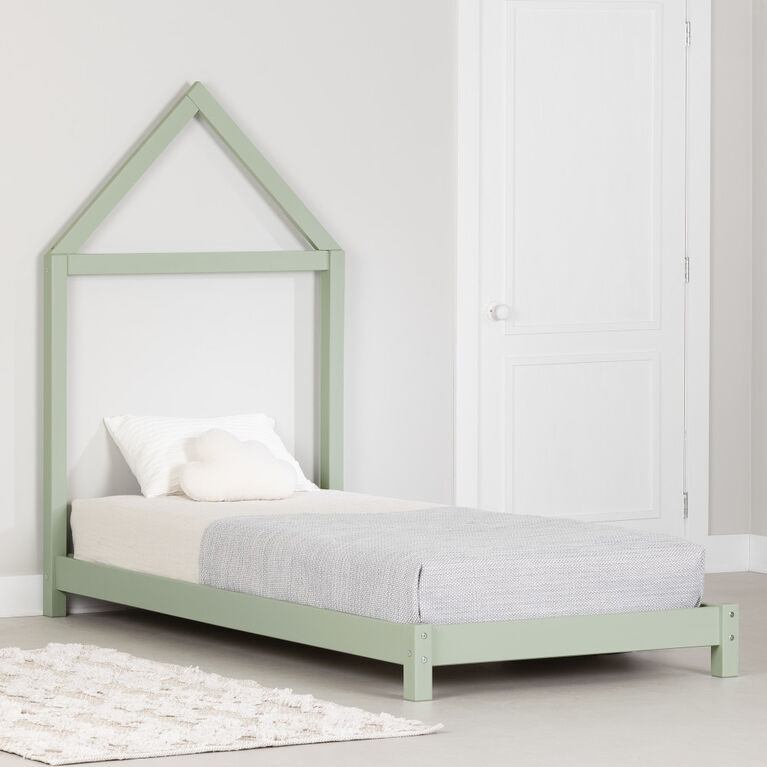Sweedi Twin Bed House Frame Sage Green